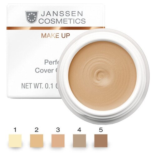 Janssen Cosmetics Тональный крем Perfect Cover Cream, 5 мл/5 г, оттенок: 5