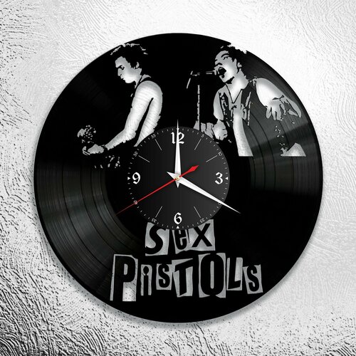 Настенные часы с группой Sex Pistols, Секс пистолс, John Lydon