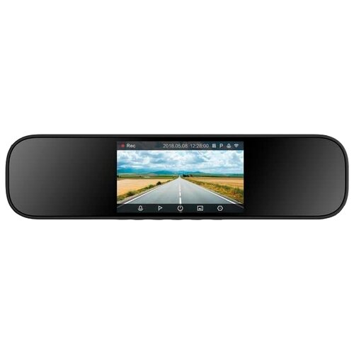 фото Видеорегистратор xiaomi mijia smart rearview mirror 5 inch touchscreen, черный