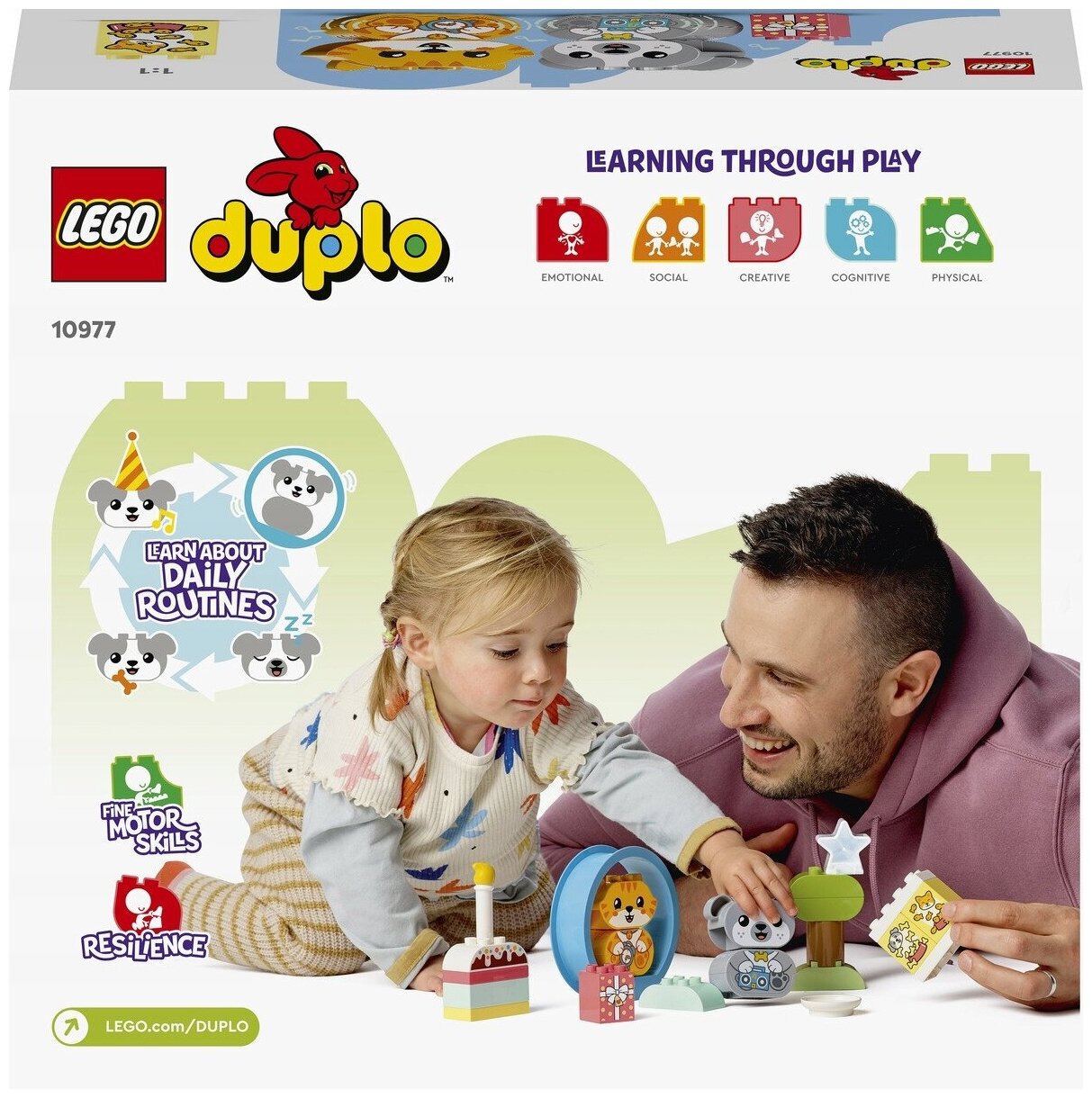 Конструктор LEGO DUPLO "Мой первый щенок и котёнок и их звуки" 10977 - фото №7