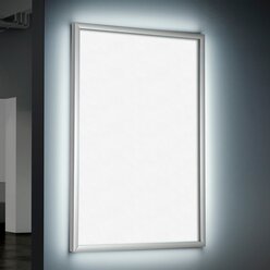 Лайтбокс (lightbox), световой короб со сменным постером / рекламный тонкий световой короб без печати / 45x63 см.