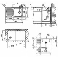 Мойка для кухни teka classic 1b 1d