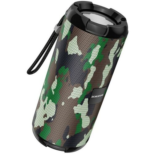 Портативная колонка Borofone BR15 10 Вт BT50 AUX FM microSD USB 1200 мАч цвет хаки 222300₽