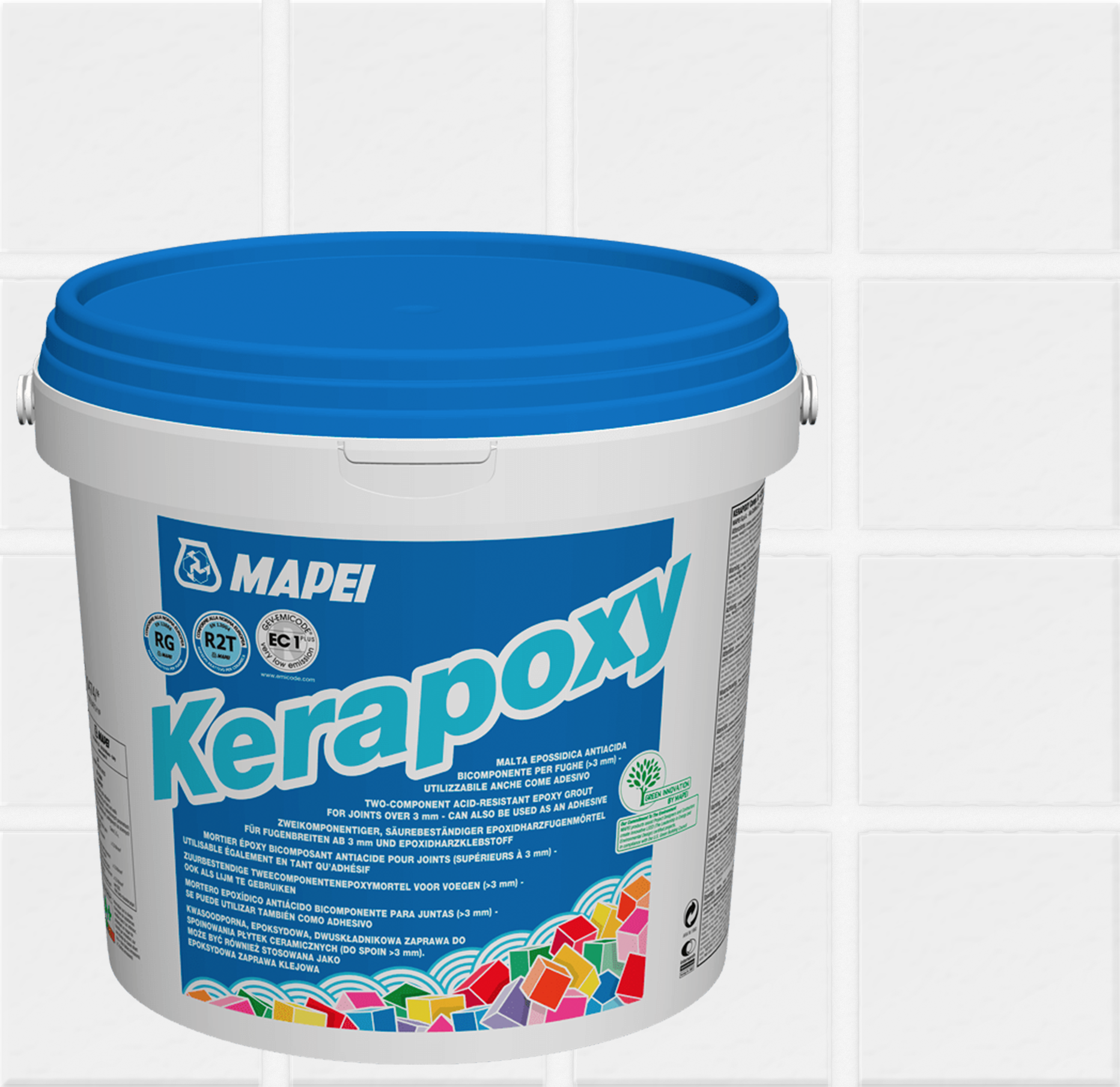 Эпоксидная затирочная смесь MAPEI Kerapoxy 100 Белый, 2 кг