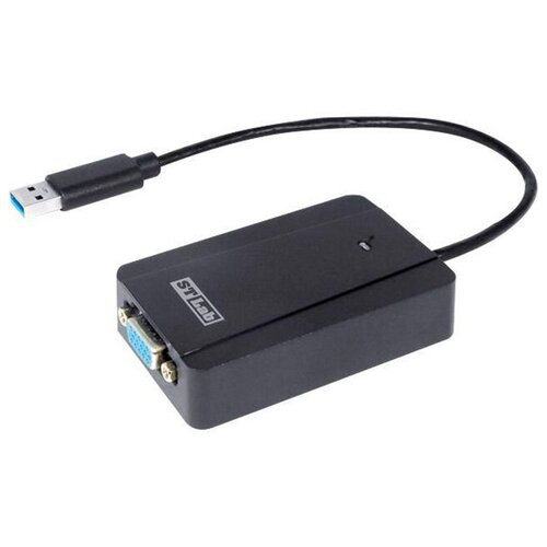 Переходник USB A (M) - VGA (F), ST-Lab U-1490 переходник usb a m hdmi f st lab u 740