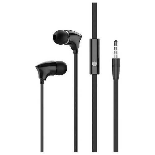 Наушники Borofone BM26 Rhythm вакуумные микрофон Jack 35 мм кабель 12 м чёрные 1960₽