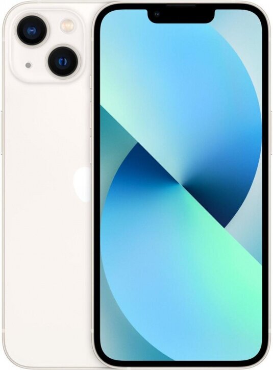 Смартфон Apple iPhone 13 256Gb nano SIM + eSIM Starlight (Белый)