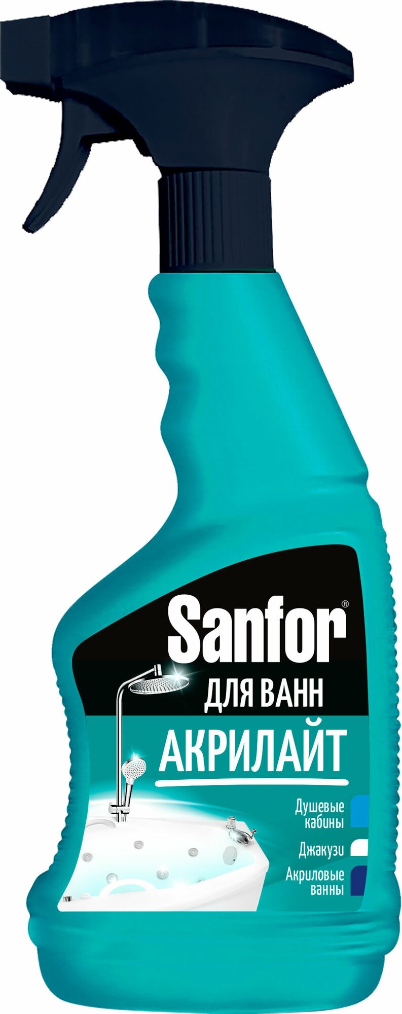 Средство Sanfor чистящее для ванн Акрилайт 500мл