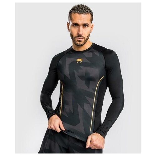 Рашгард Venum Razor L/S Black/Gold (M)