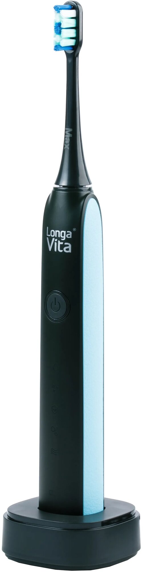Longa Vita UltraMax зубная щетка для взрослых, арт. B95R, электрическая, цвет: черный