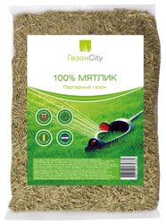 Семена для газона ГазонCity Мятлик 100% Партерный газон, 0.3 кг