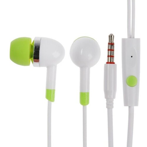 Наушники Blast BAH-255 Mobile вакуумные микрофон управление 32 Ом 35 мм 12м белые 563₽