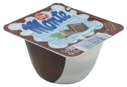 Десерт Monte Молочный с шоколадом и лесными орехами 13.3%, 55 г