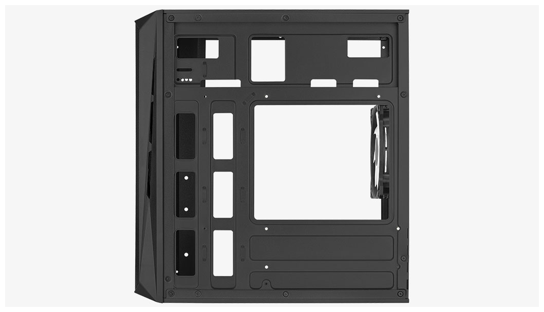 Корпус mATX AEROCOOL , Mini-Tower, без БП, черный - фото №10