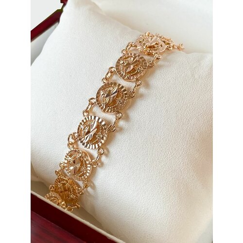 Браслет GTM DZ 9736-1 бижутерия под золото Арабский сплав р.18