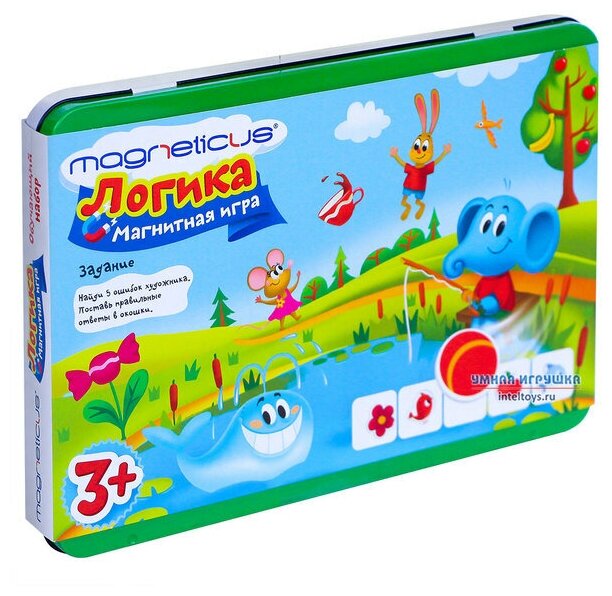 Развивающая игрушка Magneticus Логика POL-013 - фото №4