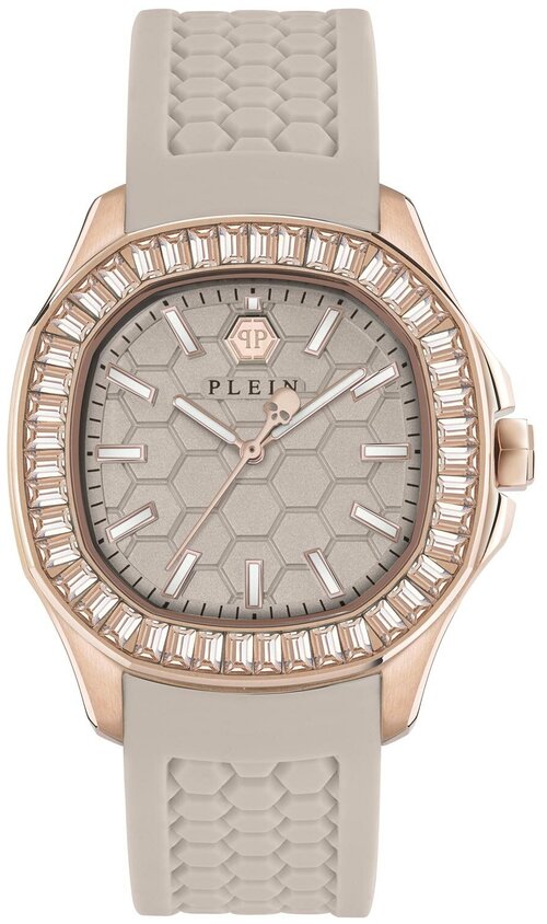 Наручные часы PHILIPP PLEIN Женские наручные часы Philipp Plein Plein Philipp PWTAA0423 с гарантией, бежевый