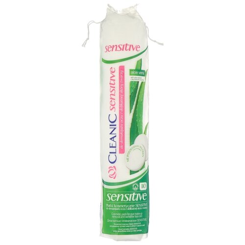 фото Ватные диски cleanic sensitive, 110 шт.