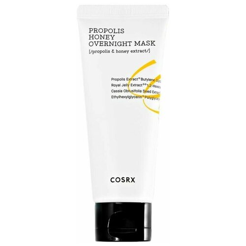 COSRX Медовая ночная маска для лица / Full Fit Propolis Honey Overnight Mask, 60 мл