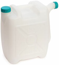 Канистра для воды 15 литров пластиковая пищевая со сливом