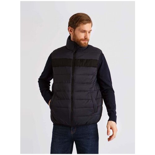 фото Жилет утепл baon утеплённый жилет baon b6722002, размер: xl, черный