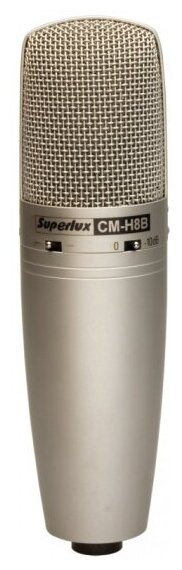 Микрофон конденсаторный Superlux CM-H8B с большой диафрагмой