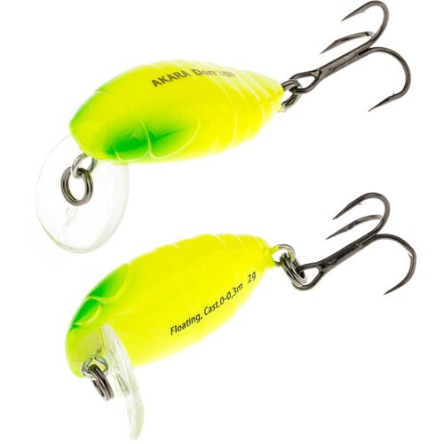 Воблер Akara Dorr 30F 2,0 гр. (1/14 oz 1,2 in) A120