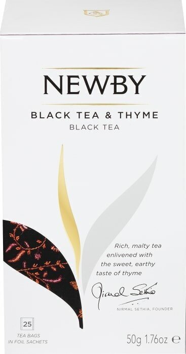 Чай Newby С чабрецом 25*2г