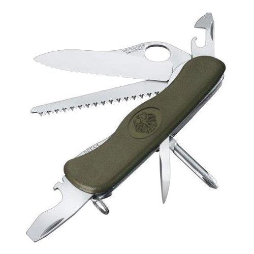 Нож перочинный Victorinox Swiss Soldier's Knife 08 (бежево-коричневый) 111 мм, 10 функций, 0.8461.MWC941