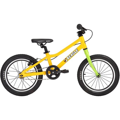 Детский велосипед Beagle 116X yellow/green 9
