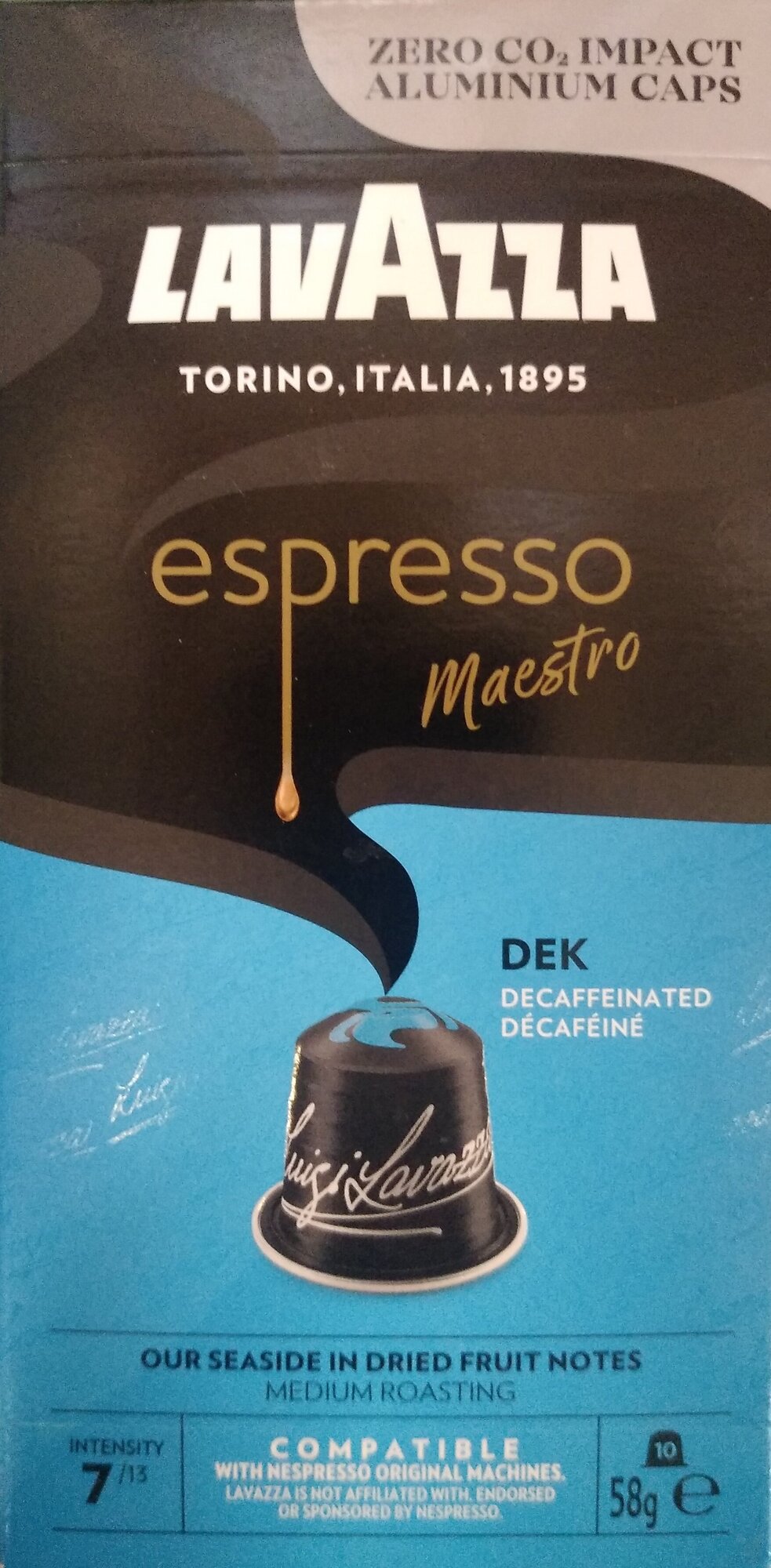 Кофе в капсулах Lavazza Espresso Maestro Dek, для Nespresso, 10 кап. в уп. - фотография № 11