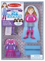 Игровой набор Melissa & Doug Fun Fashions Magnetic Dress-Up Set 9467