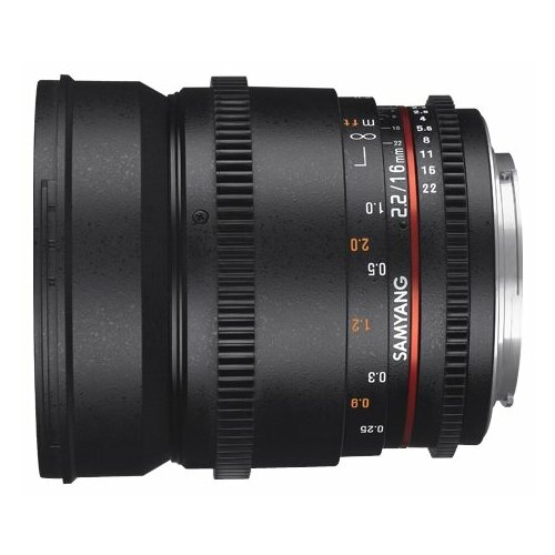 Объектив SAMYANG MF 16mm T22 ED AS UMC CS VDSLR Micro 43 3230000₽