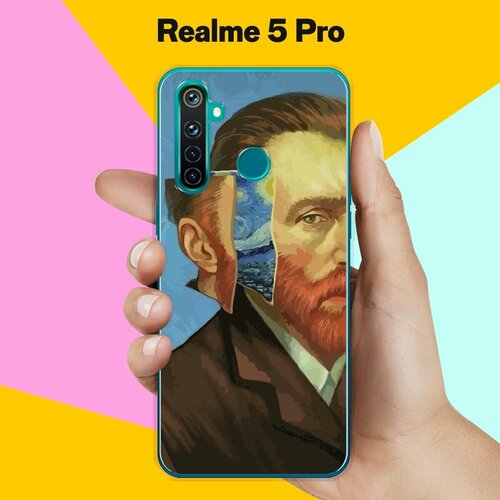 Силиконовый чехол на realme 5 Pro Ван Гог / для Реалми 5 Про силиконовый чехол на realme 5 pro реалми 5 про ван гог