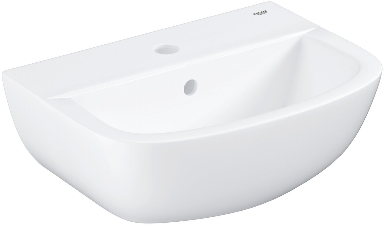 Мини-умывальник Grohe Bau Ceramic 39424000 подвесной (453х151х354)