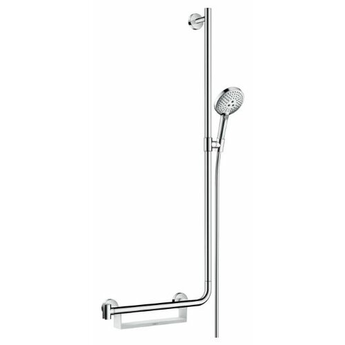 Душевой гарнитур hansgrohe Raindance Select S 120 /Unica Comfort 26326000, хром хром 1600 мм штанга для душа hansgrohe unica comfort 26404400 110 см левосторонняя белый хром