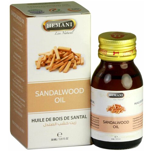 Масло Сандала HEMANI 30 мл hemani sandalwood oil натуральное масло сандала 30 мл