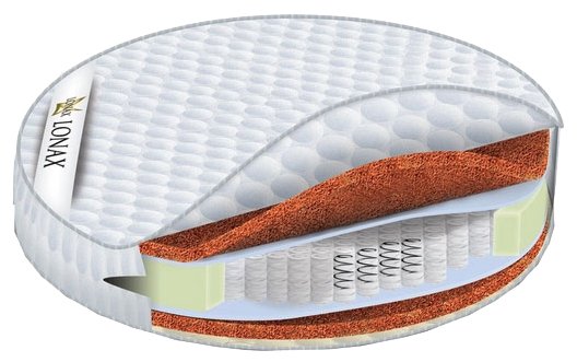 Матрас Lonax Round Cocos TFK, D210