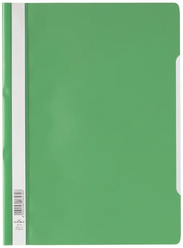 DURABLE Папка-скоросшиватель А4, с корешком для маркировки, зеленый