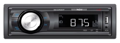 Автомагнитола SoundMAX SM-CCR3057F, черный