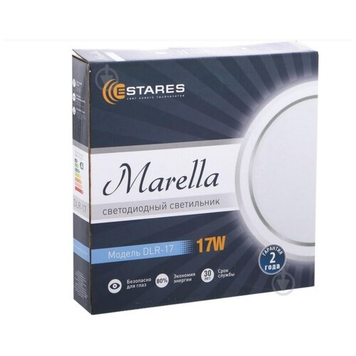 Cветодиодный накладной светильник DLR 12W R-150-CW-WHITE/WHITE-220-IP44