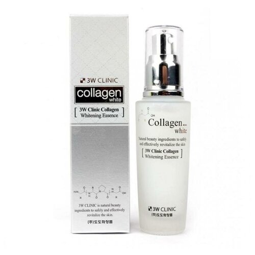 Эссенция для лица 3W CLINIC Collagen Whitening Essence, 50 мл 3w clinic collagen whitening essence эссенция для лица 50 мл