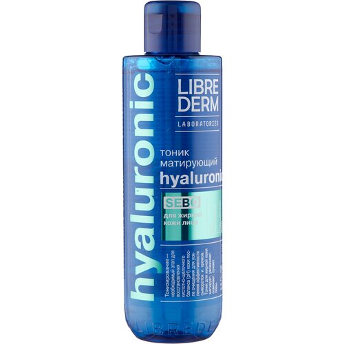 Librederm тоник матирующий Sebo Hyaluronic, 200 мл