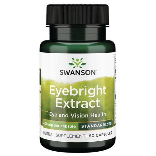 Swanson Eyebright Extract (Экстракт очанки - стандартизированный) 400 мг 60 капсул