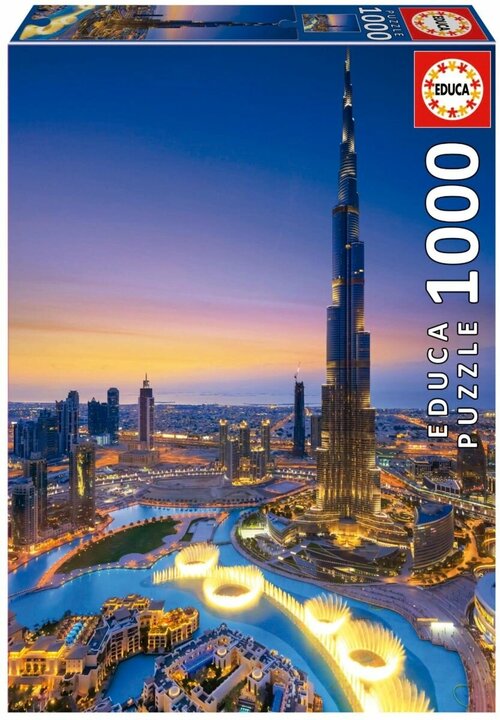 Пазл Educa 1000 деталей: Бурдж-Халифа, ОАЭ