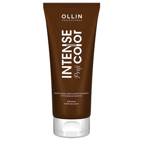 Бальзам OLLIN PROFESSIONAL для коричневых оттенков волос Brown hair balsam, 200 мл шампунь для коричневых оттенков волос ollin professional brown hair shampoo 250 мл