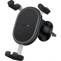 Автомобильный держатель для телефона Baseus Stable Gravitational Car Mount (Air Outlet version) (SUWX000001), черный