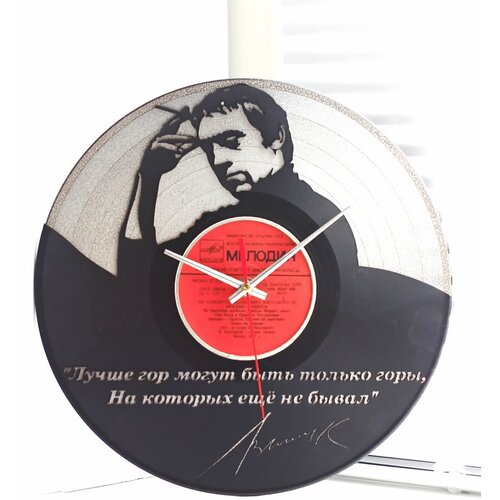 Настенные часы из пластинки Владимир Высоцкий