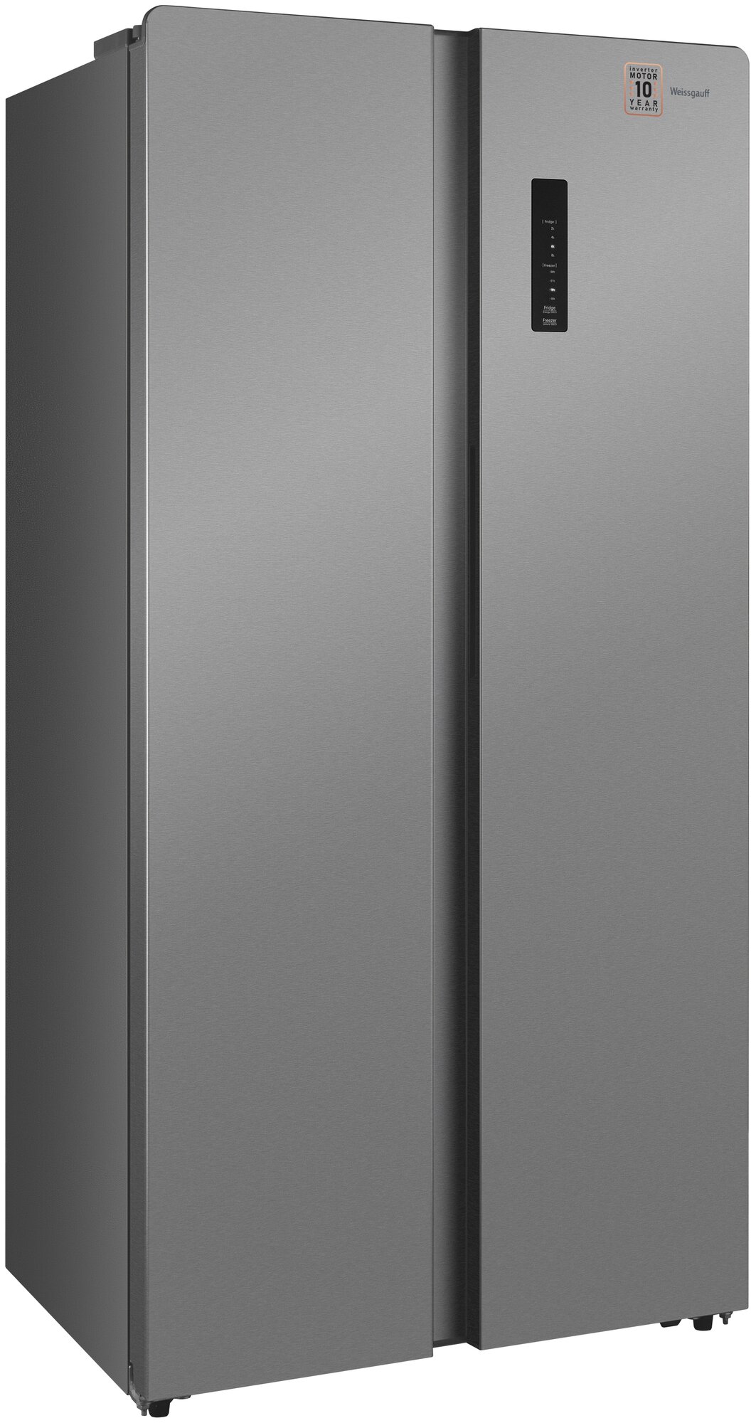 Отдельностоящий холодильник с инвертором Weissgauff Wsbs 600 X NoFrost Inverter - фотография № 4