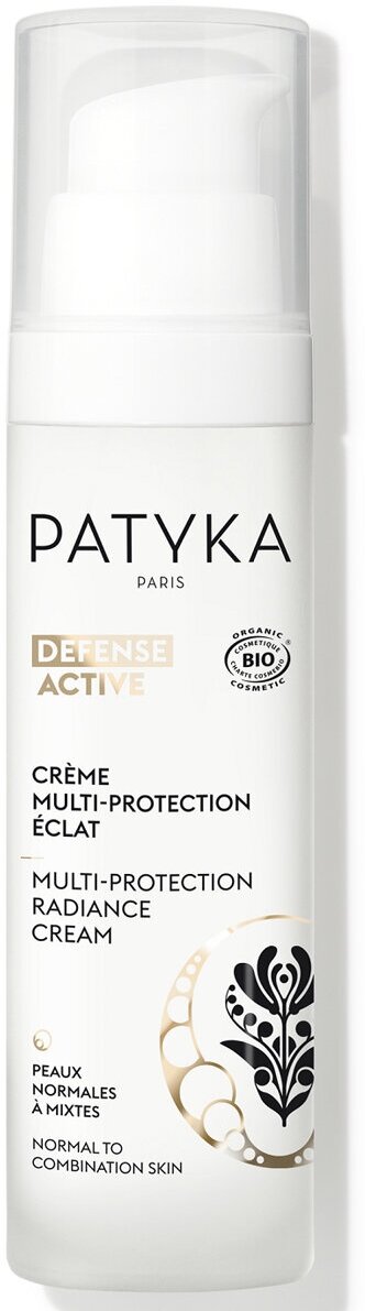 PATYKA Крем для нормальной и комбинированной кожи Defense Active Multi-Protection Radiance Cream 50мл